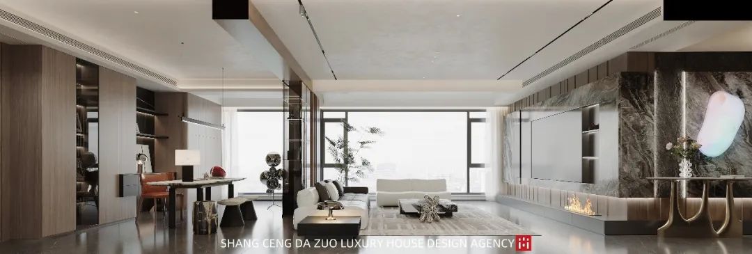 尚层大作新作——踏入现代意式大宅：空间有界，美学无疆-23