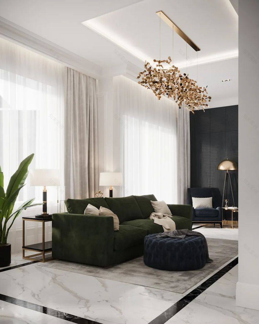 ANNA MARSO 轻奢公寓设计-10