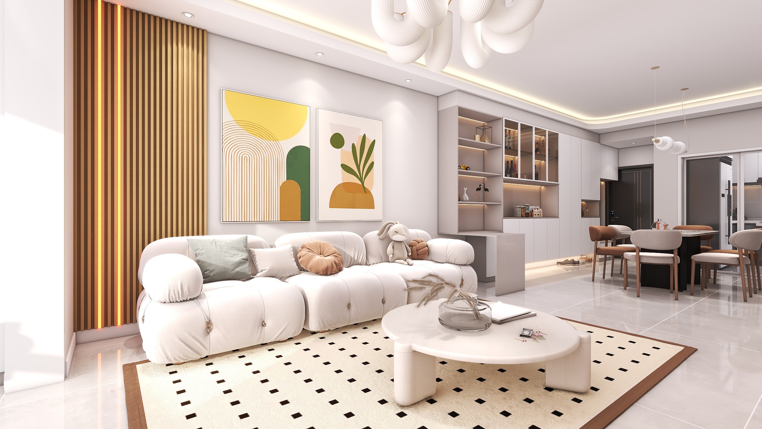 四川成都格兰玺城（113平方现代简约三居室）-13