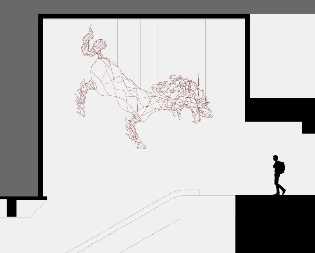 《一笔麒麟》丨中国深圳丨刘珩+南沙原创NODE-132