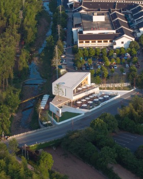 SEEK早到餐厅:折叠的山水印记丨中国湖州丨度地建筑