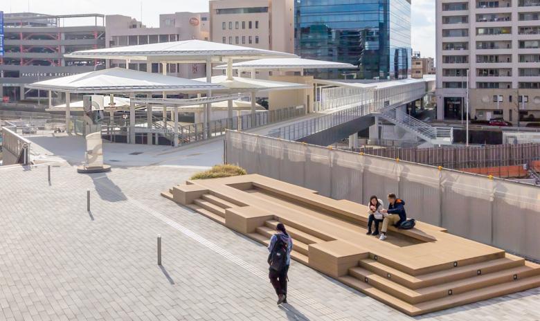 箕面船場阪大前駅エントランス丨日本大阪丨ジオグラフィック・デザイン・ラボ-2