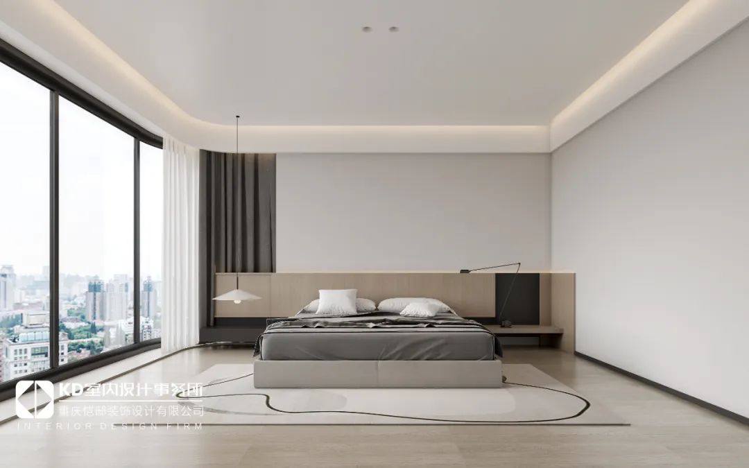 重庆龙湖舜山府 238㎡极简风温润时光丨中国重庆丨KD 室内设计事务所-34