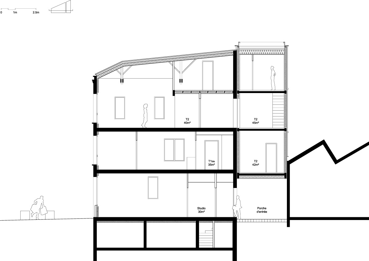 法国历史建筑“au bon coin”翻新扩建丨atelier d’architecture ramdam-25