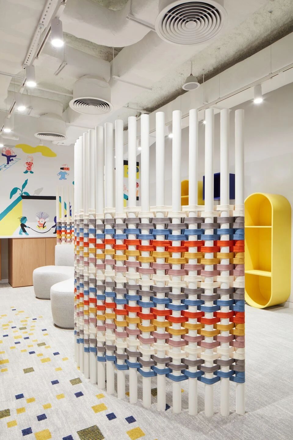 儿童视角下的色彩空间创新设计丨阿联酋阿布扎比丨Roar-44