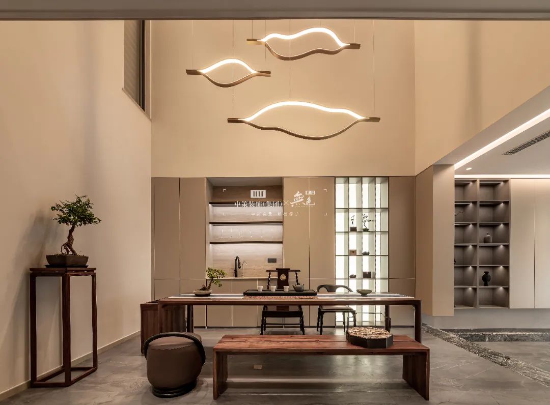 550㎡现代中式别墅丨中策装饰-37