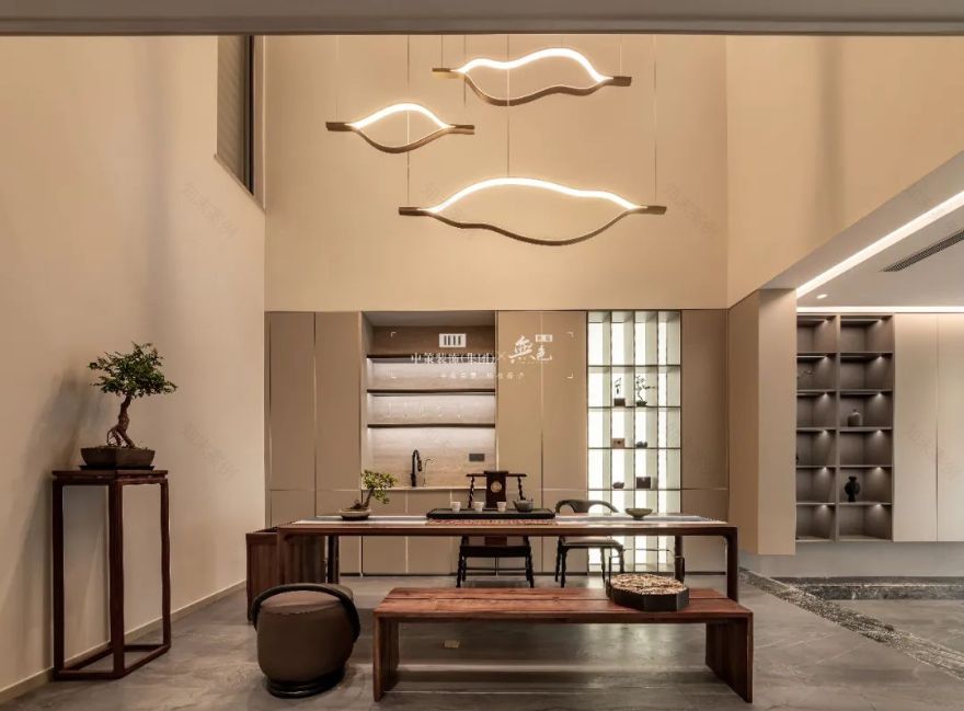 550㎡现代中式别墅丨中策装饰-37
