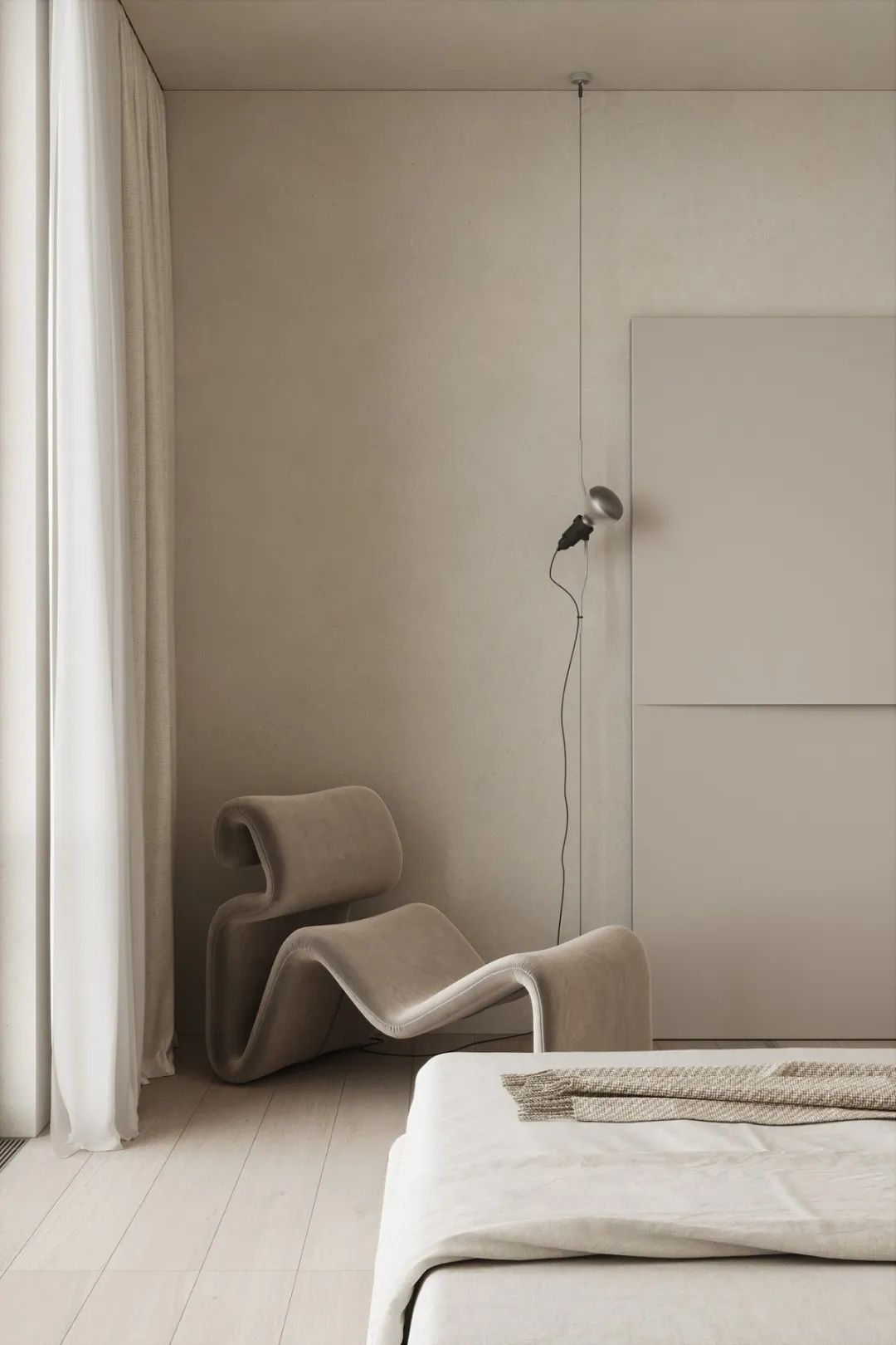 奶油色调温润家居丨Zeworkroom Studio-29