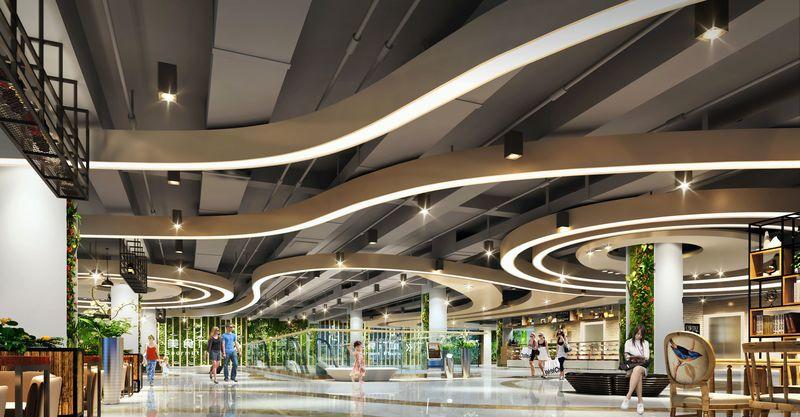 小资情调美食广场设计 | 传统与现代的完美融合-47