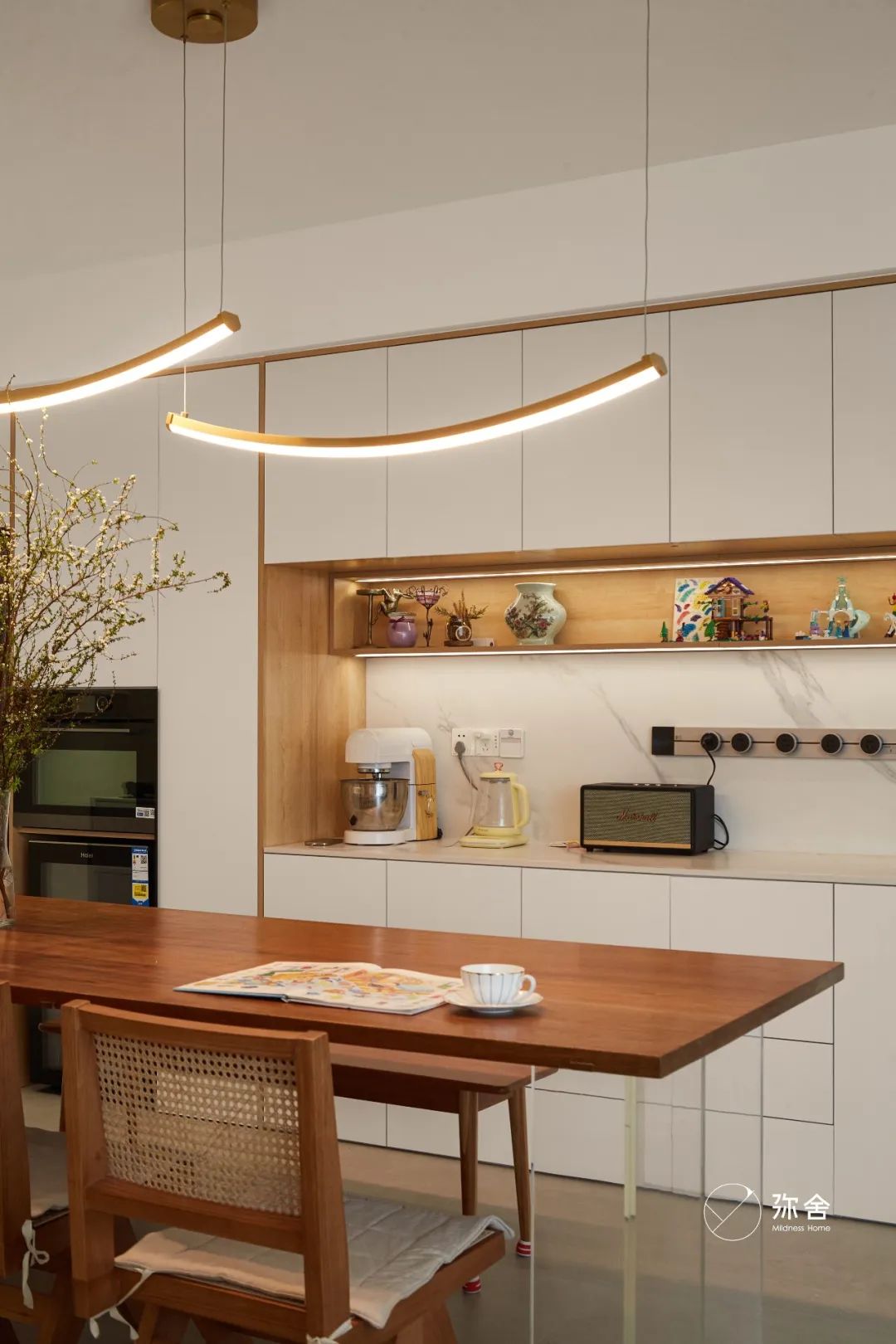 弥舍｜老小区160平不规则户型爆改后焕然一新！-60