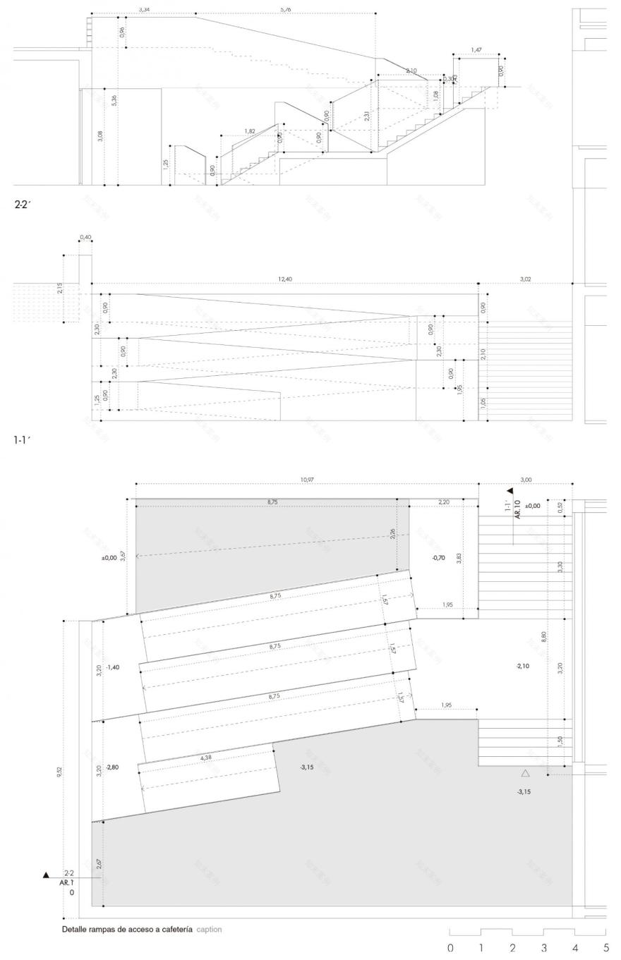 穆尔西亚会议中心 | 石金辉映的现代会议空间-18