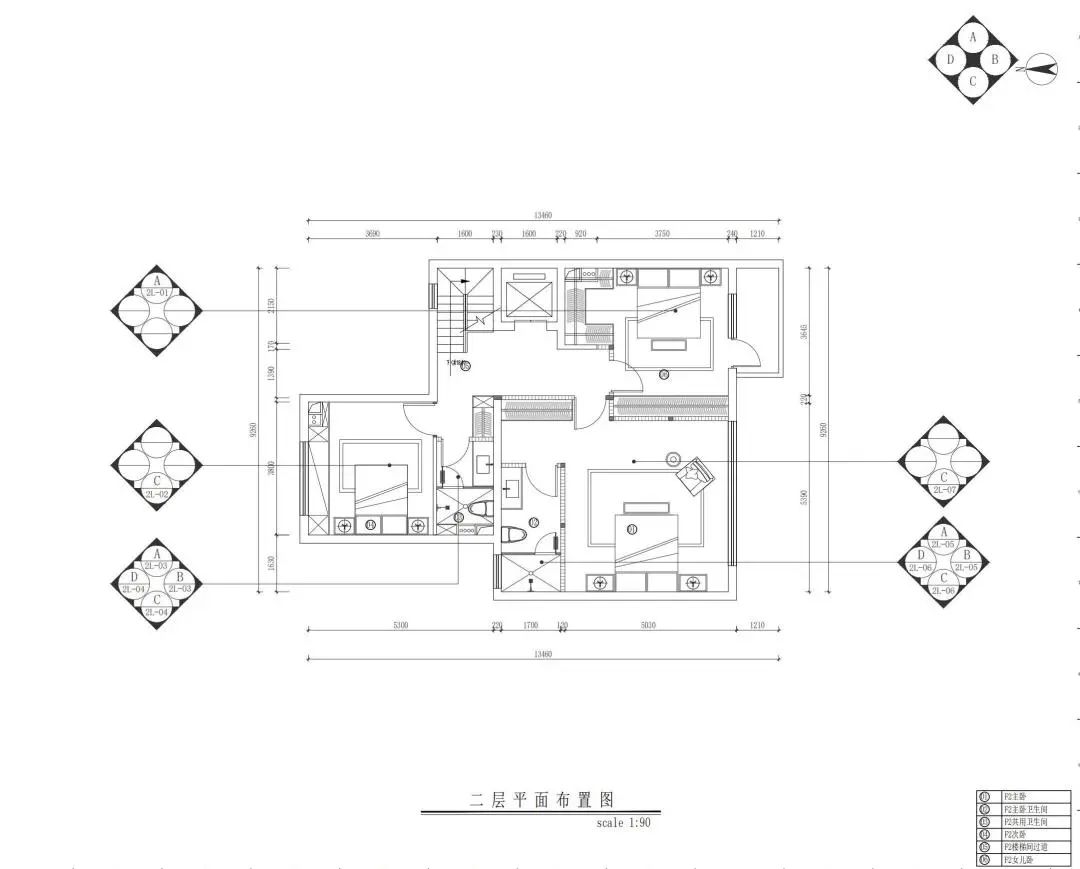 全案整装 | 460㎡现代法式，隔绝外界嘈杂，尽享松弛生活，浪漫人生！-15