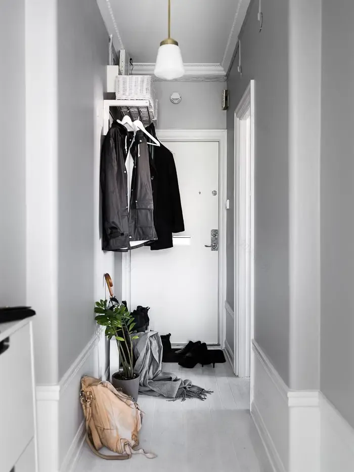 瑞典 1931 年老建筑中的红砖阁楼卧室-16