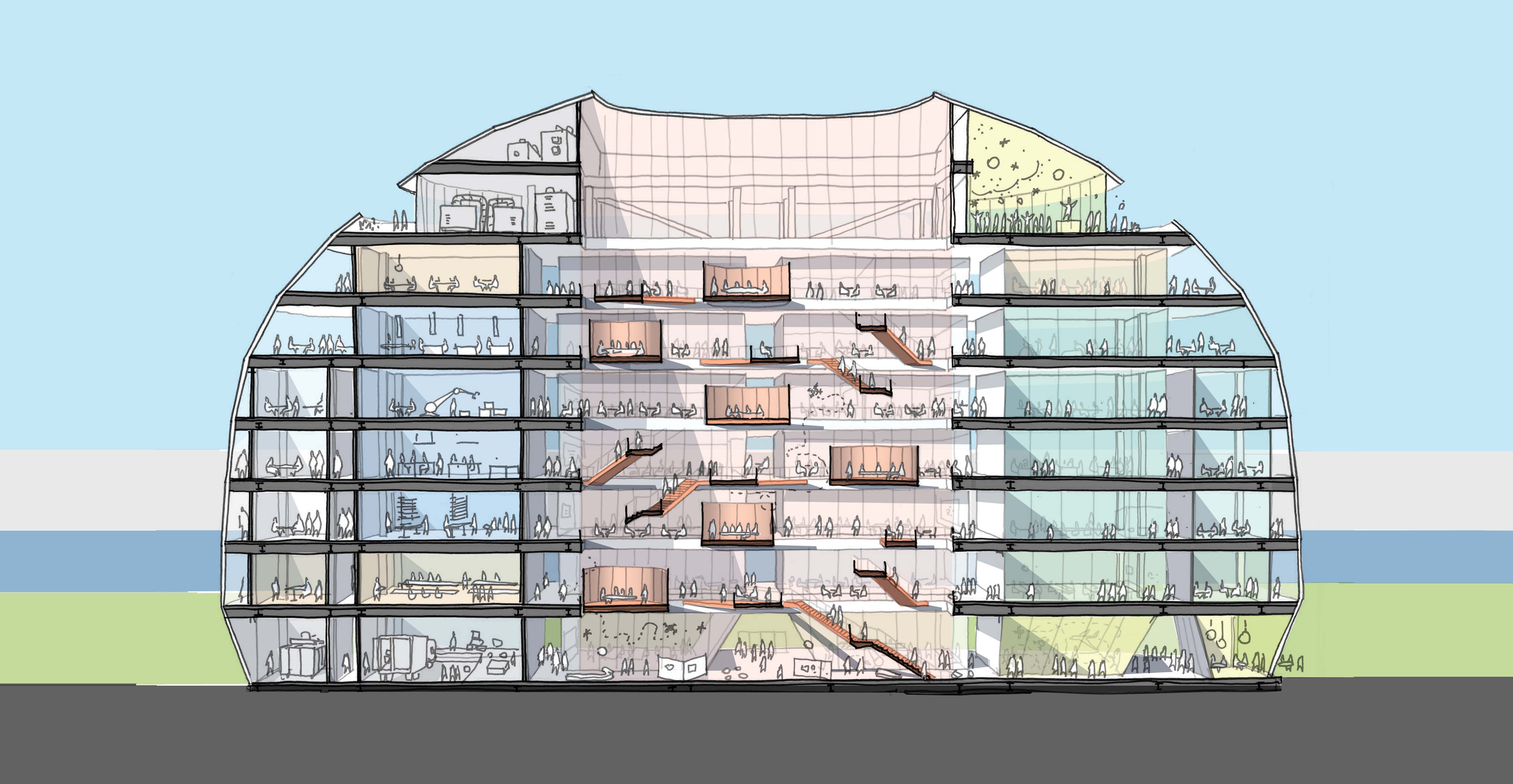 Discovery Partners Institute 总部设计-17
