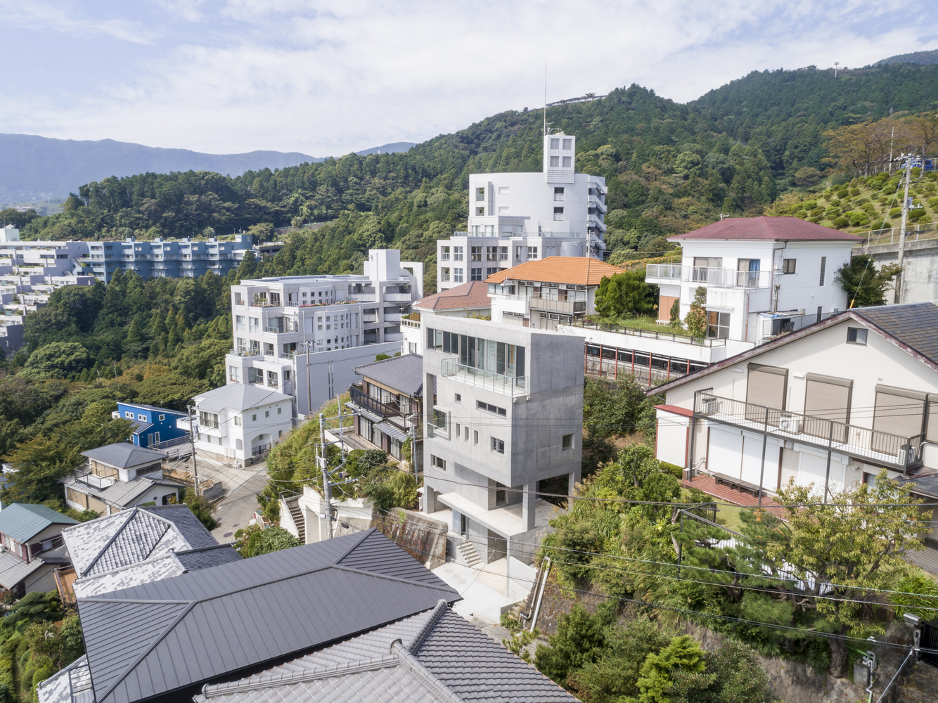 日本 Atami Tower House 混凝土塔楼设计丨Ashida Architect & Associates-23