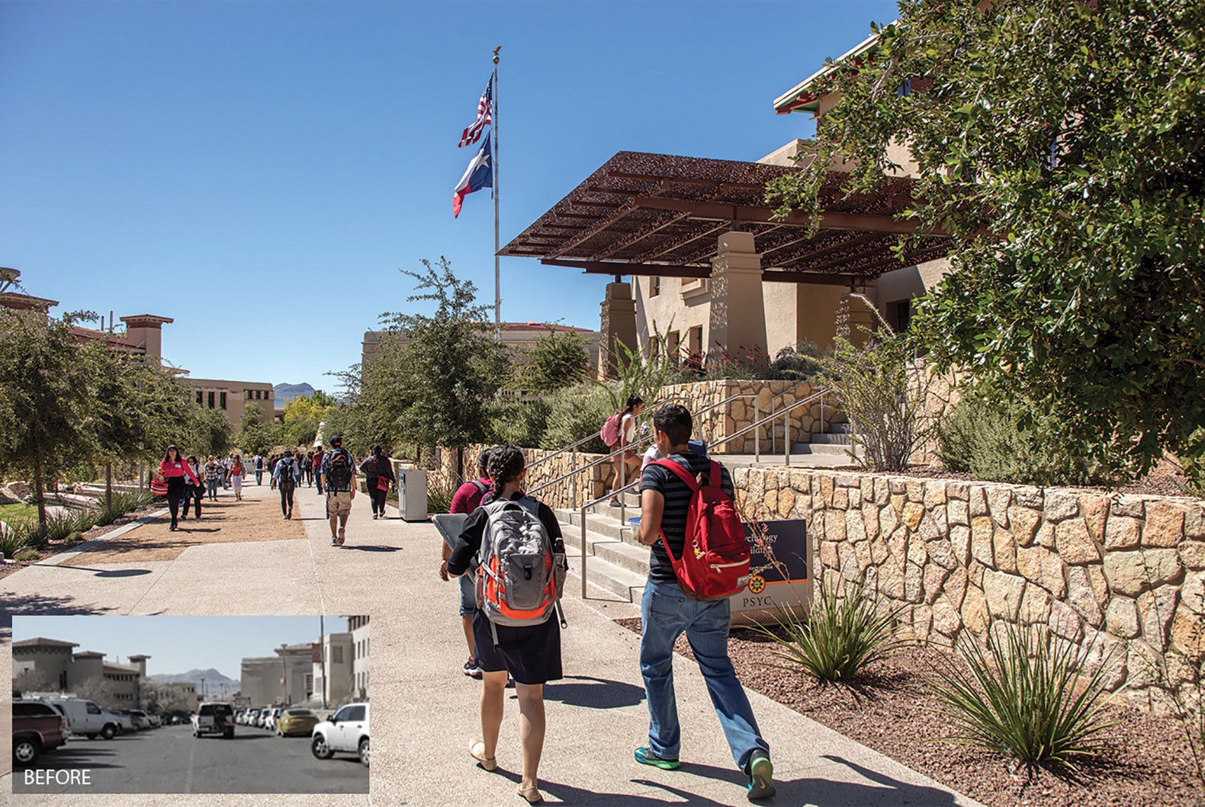 德克萨斯大学埃尔帕索分校改造丨美国埃尔帕索丨Ten Eyck Landscape Architects,Inc-25