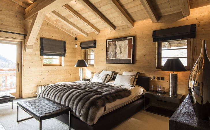 法国阿尔卑斯山豪华小木屋设计-8