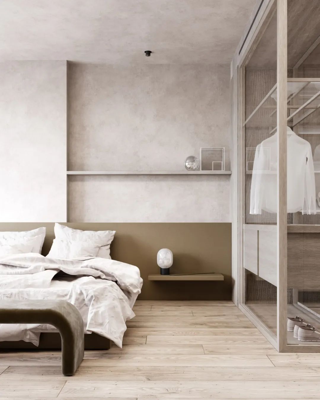 南京金地悦丰华样板间 | 卧室设计新思路-74