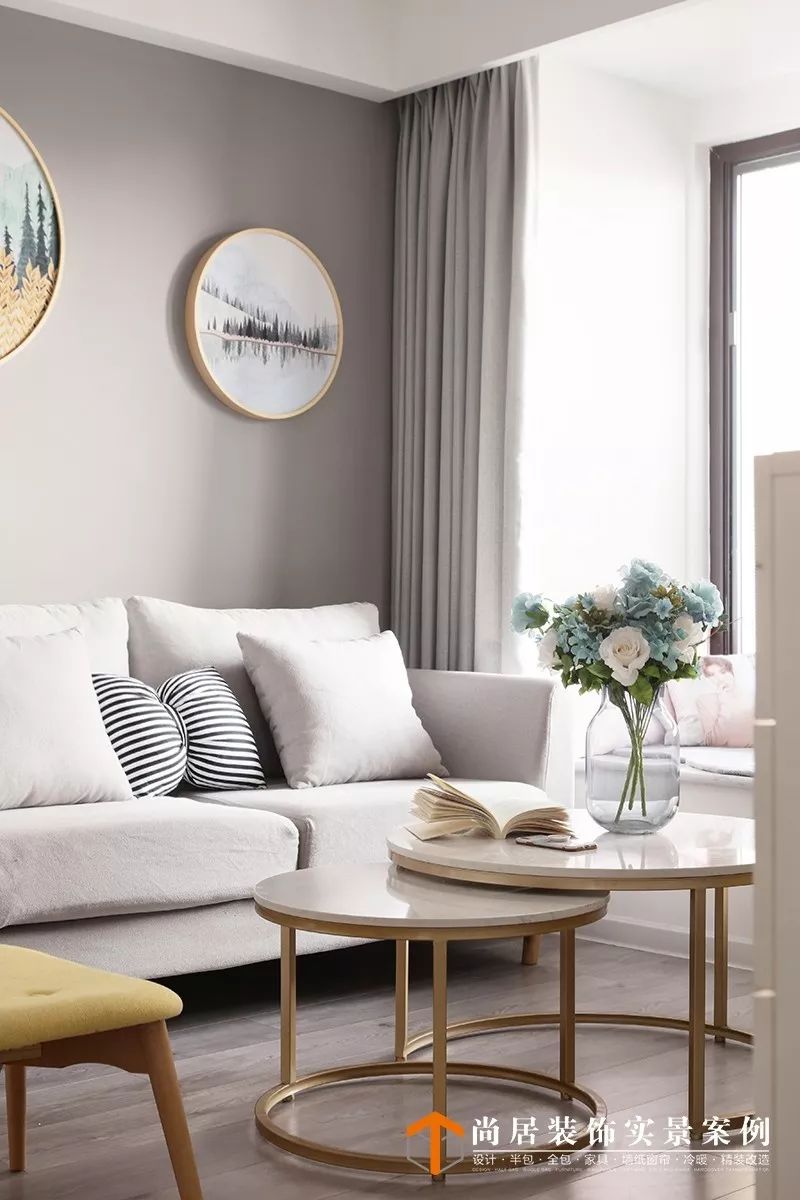85㎡北欧风中海桃源里,小户型大设计!-25