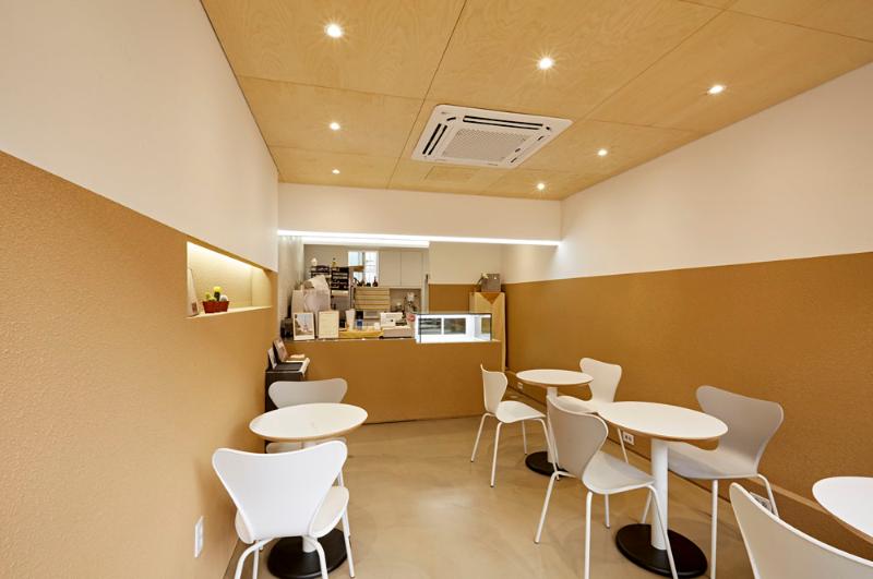 十平米甜品店，极简设计的美学魅力-9