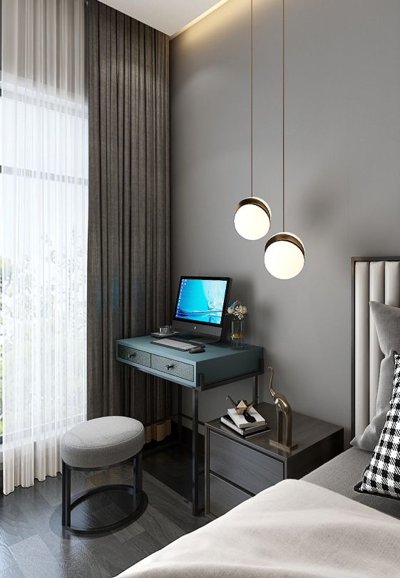 九里晴川现代轻奢风,高级灰与轻奢的完美融合-54