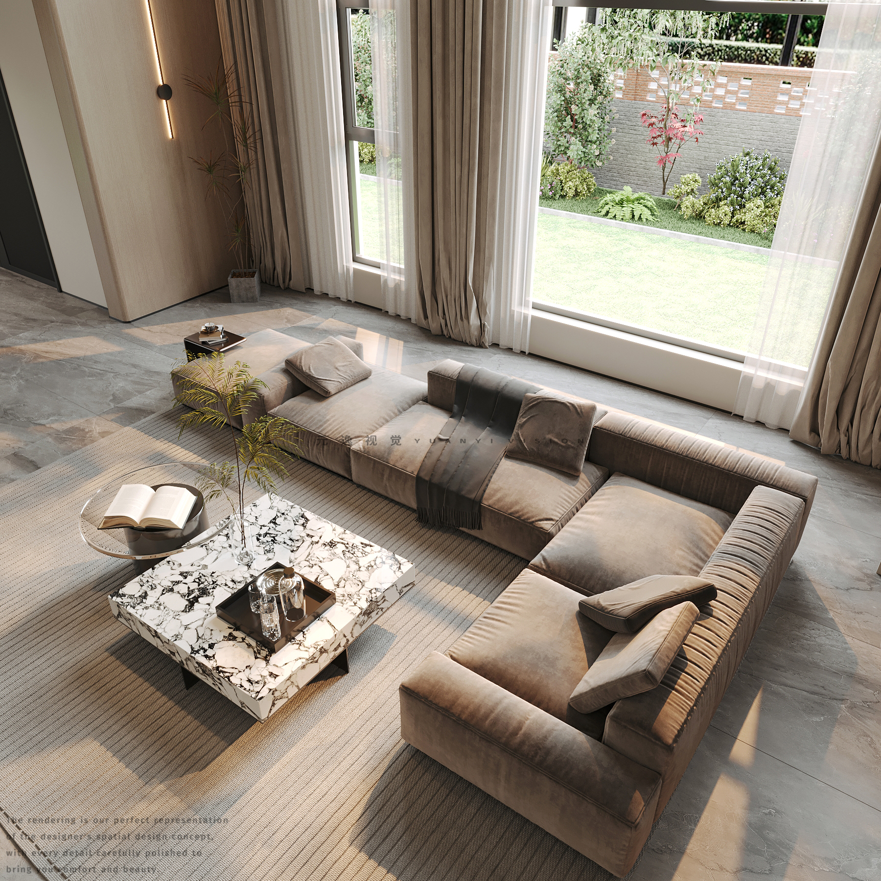 中古侘寂风室内设计丨个人设计师-10