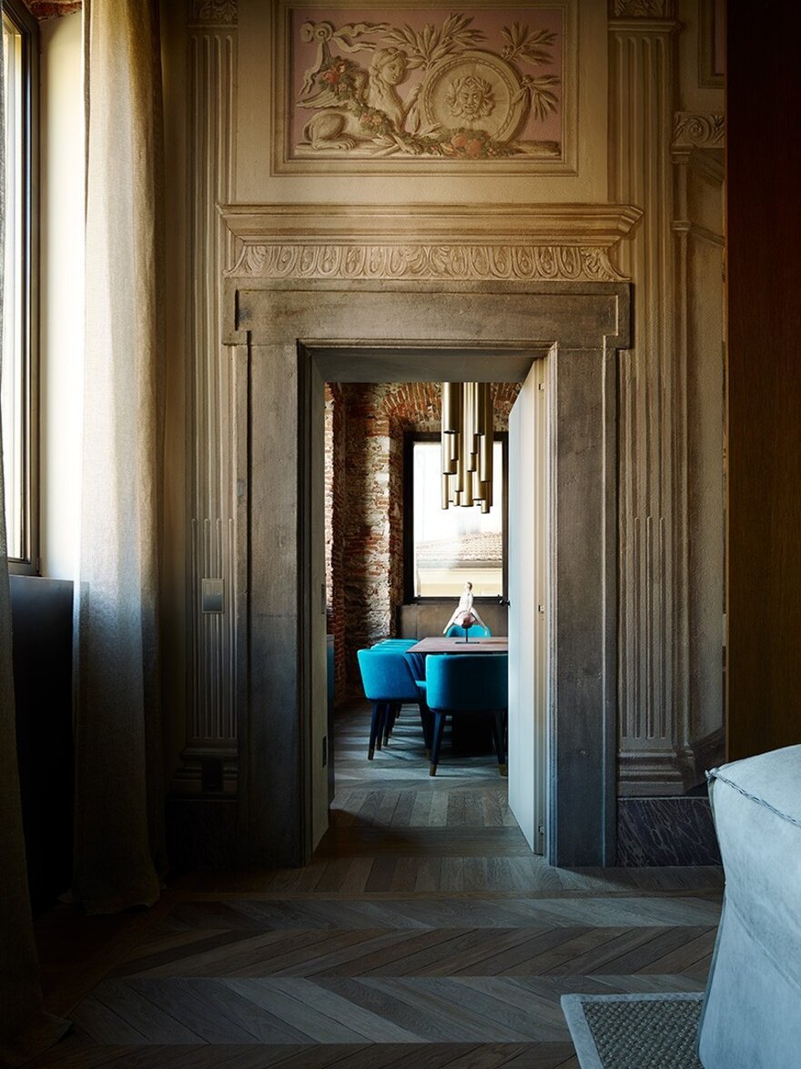 Elegant Old Residential Building Transformed by Archea Associati into a Sumptuous Home-18