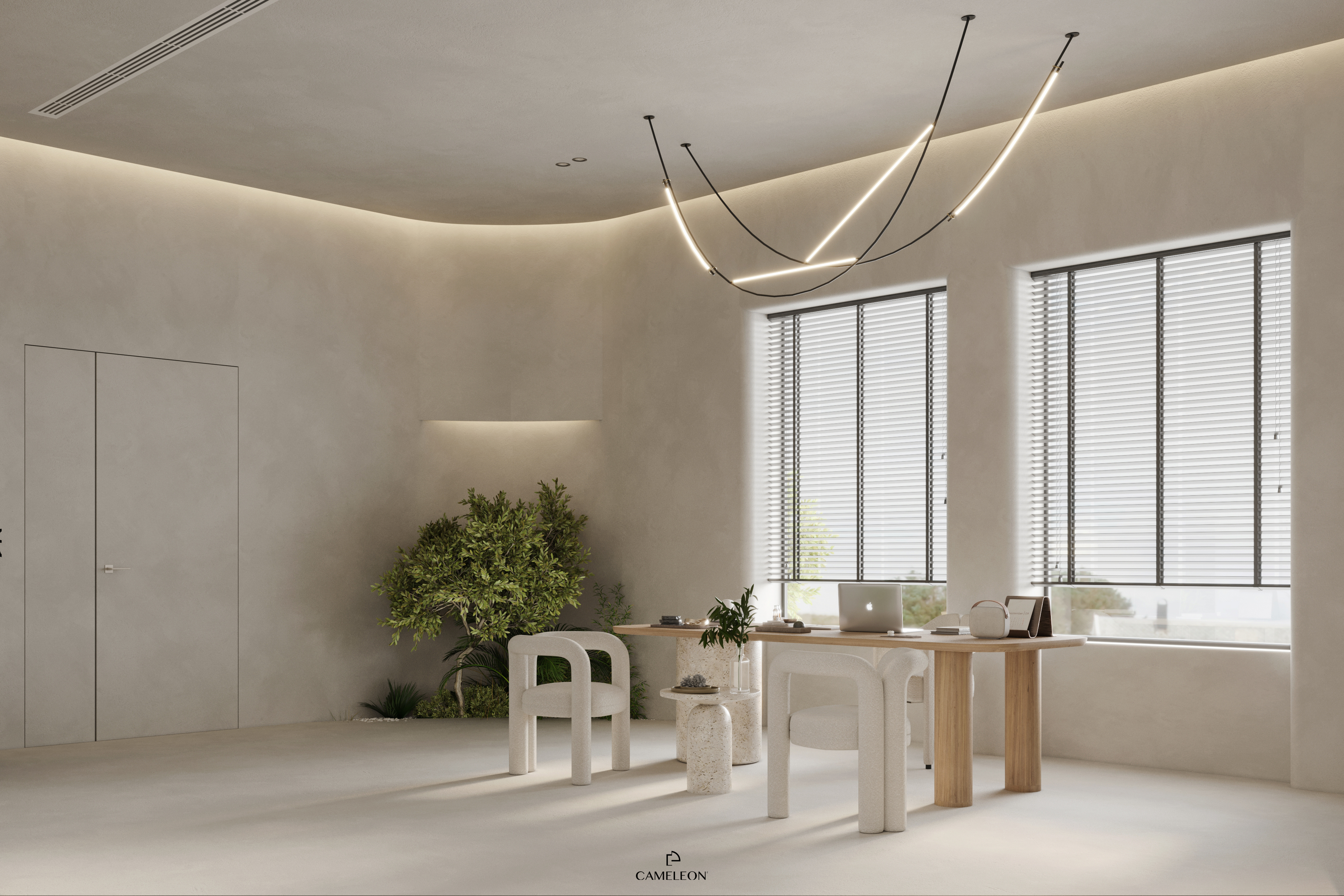 Novomed 诊所室内设计丨阿联酋丨Cameleon office-18