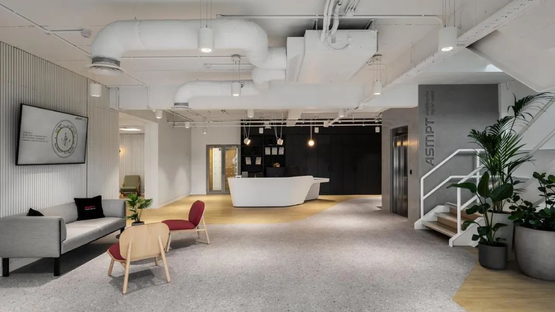 ASMPT SMT Solutions 英国韦茅斯新办公室设计丨Oktra-49