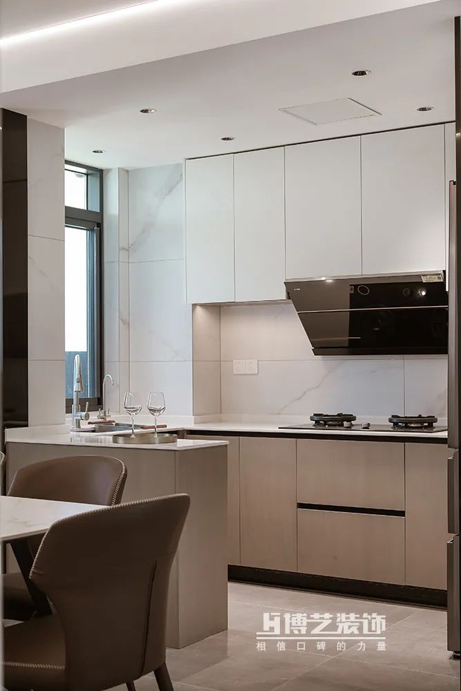 城南印象 143m²现代家居丨博艺装饰-24