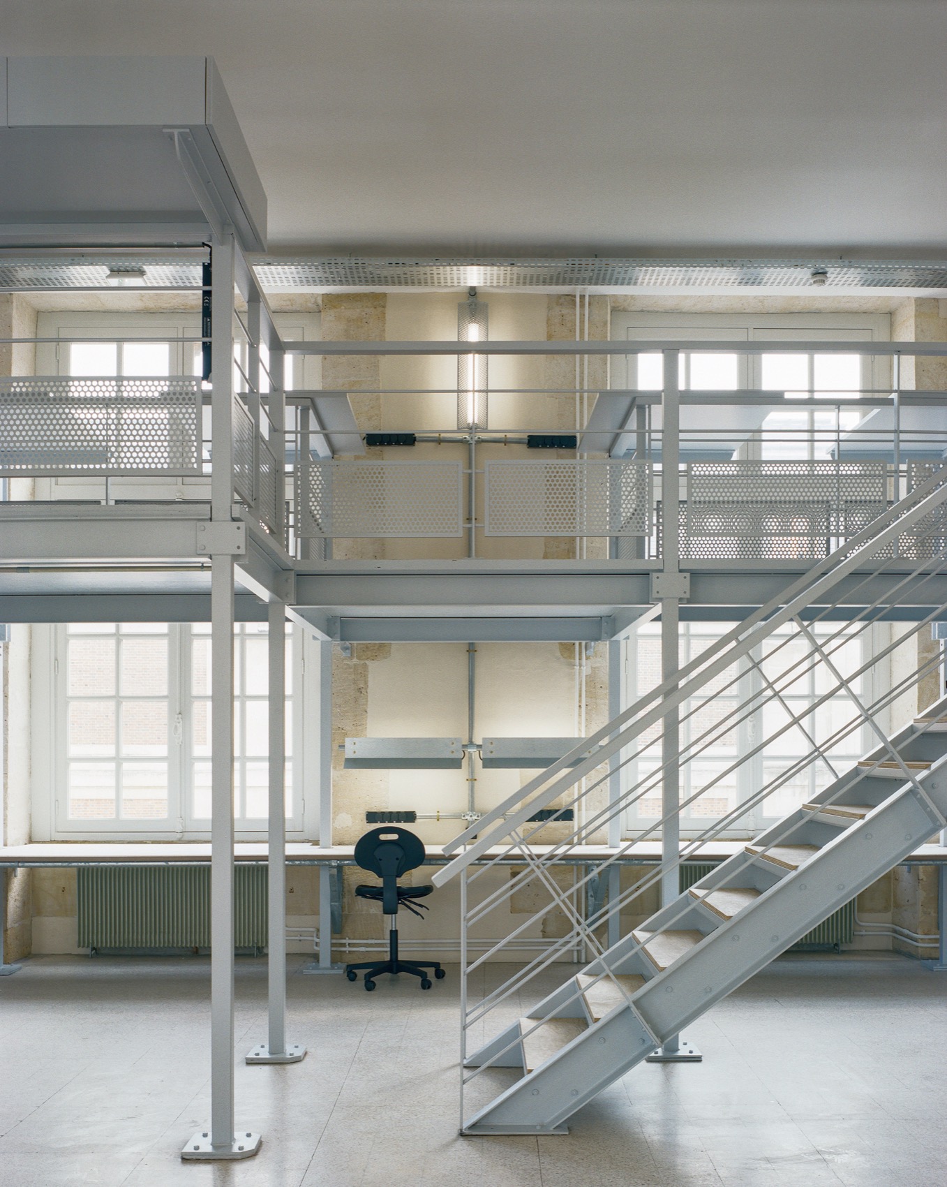 凡尔赛国立建筑学院工坊翻新丨法国丨minuit architectes-25