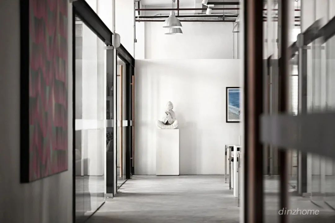 极简之境 · 探索现代办公空间的艺术与生活丨中国杭州丨喜叻设计-179