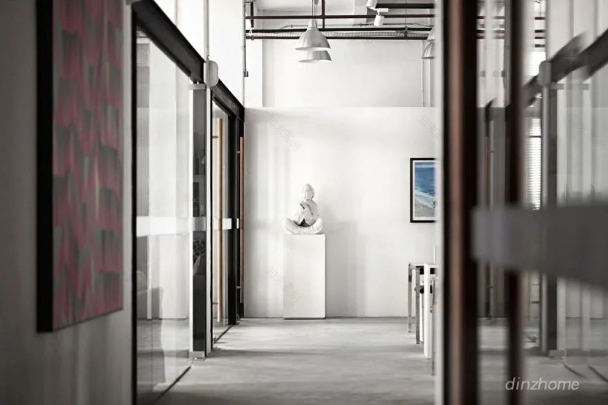极简之境 · 探索现代办公空间的艺术与生活丨中国杭州丨喜叻设计-179
