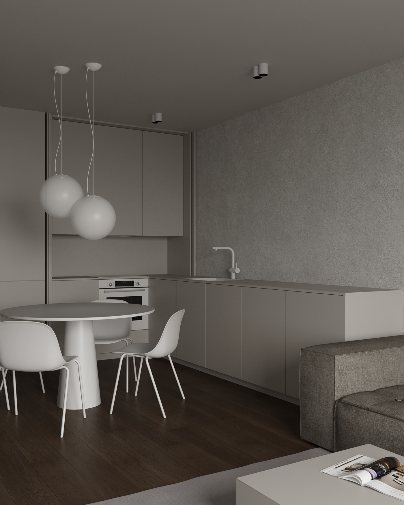 中性色系住宅设计 既简静又舒适-10