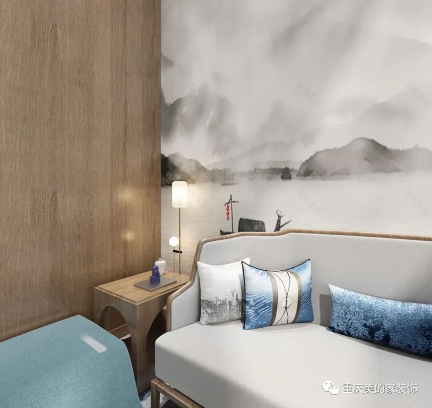 墨韵清秀,新中式文人雅居-32