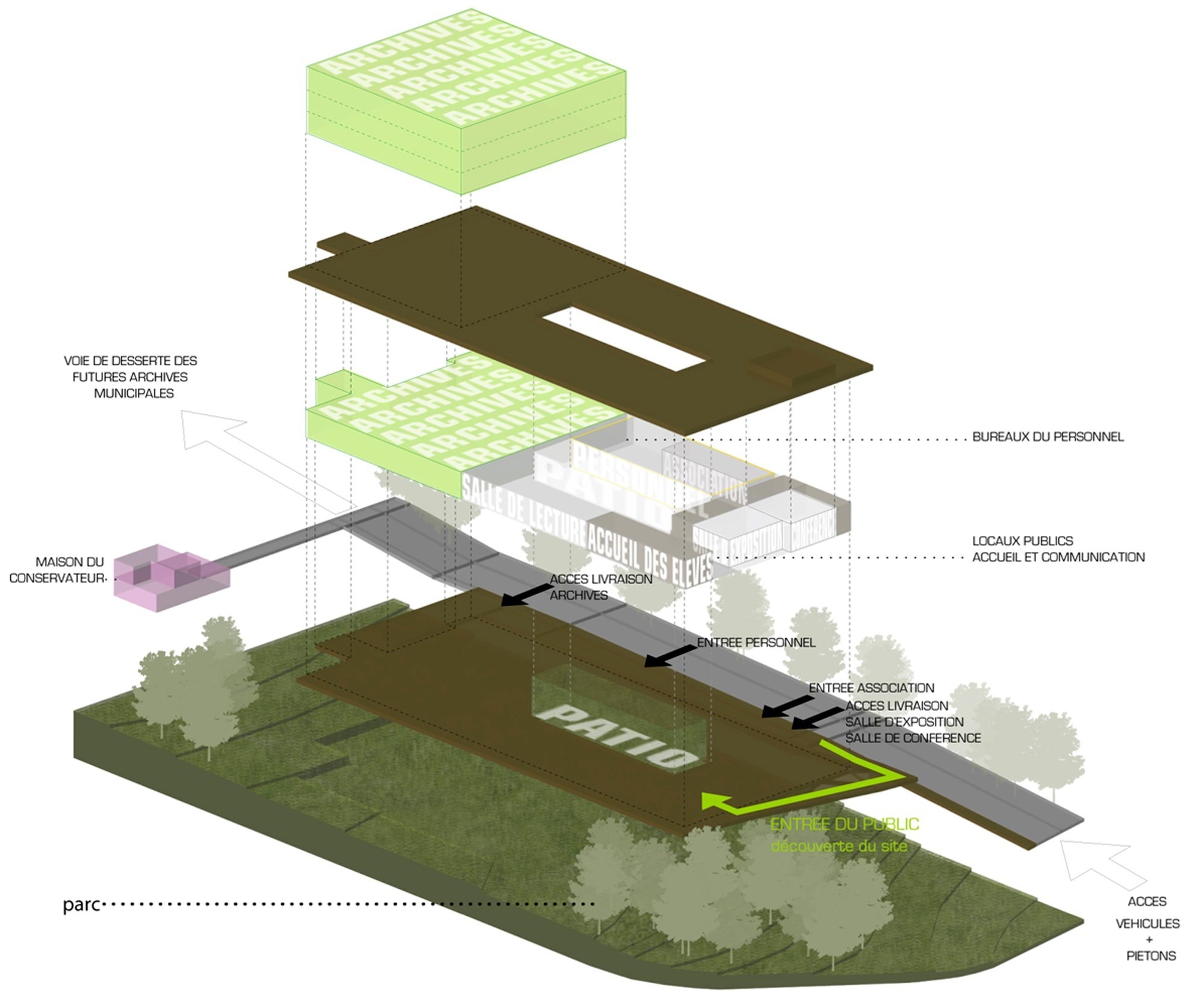 法国雷恩市档案馆重建-31