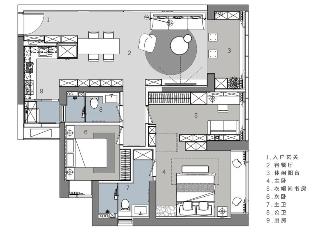 天鹅湖花园 · 低调沉稳的私人空间设计丨中国深圳丨一度经纬-5