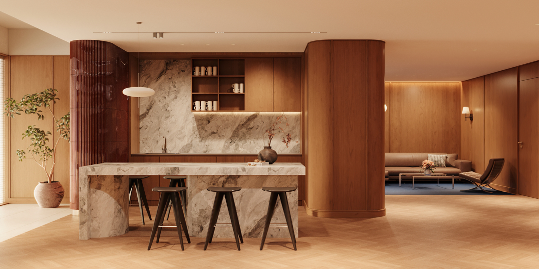 OFFICE|复古摩登以经典定义美学办公空间-49