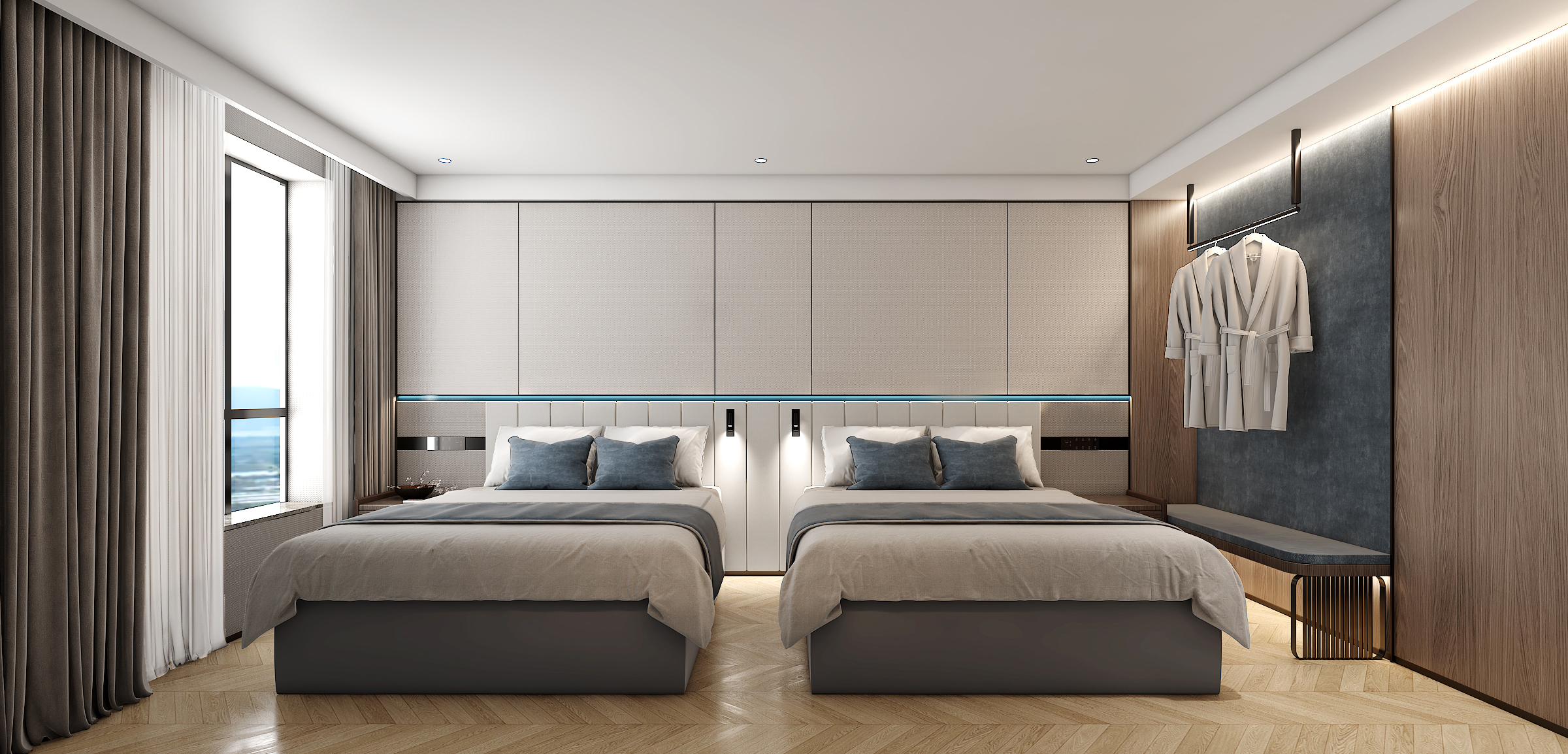 工装-酒店空间效果图-8