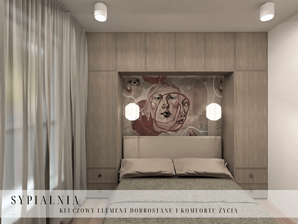 HAPTIC studio - kompleksowy projekt mieszkania 47 m2-5