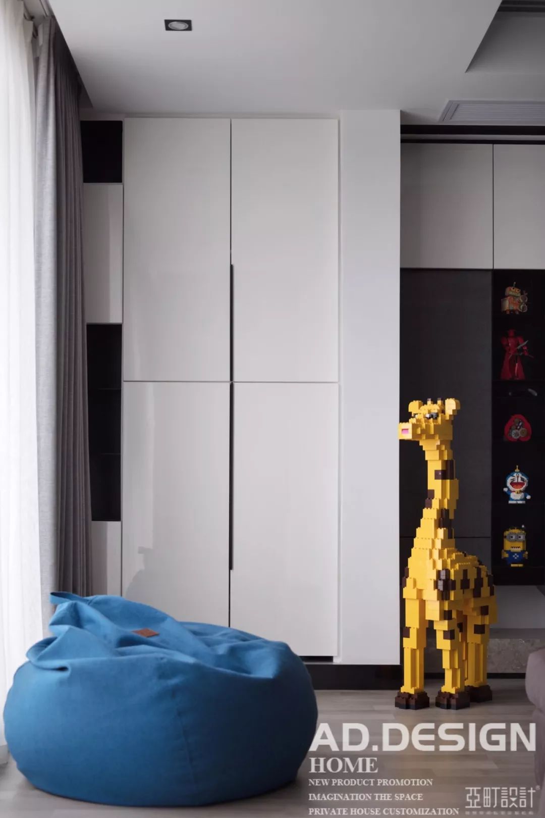 亚町设计 | 现代风格私宅定制，细水流长的生活一任自然-47