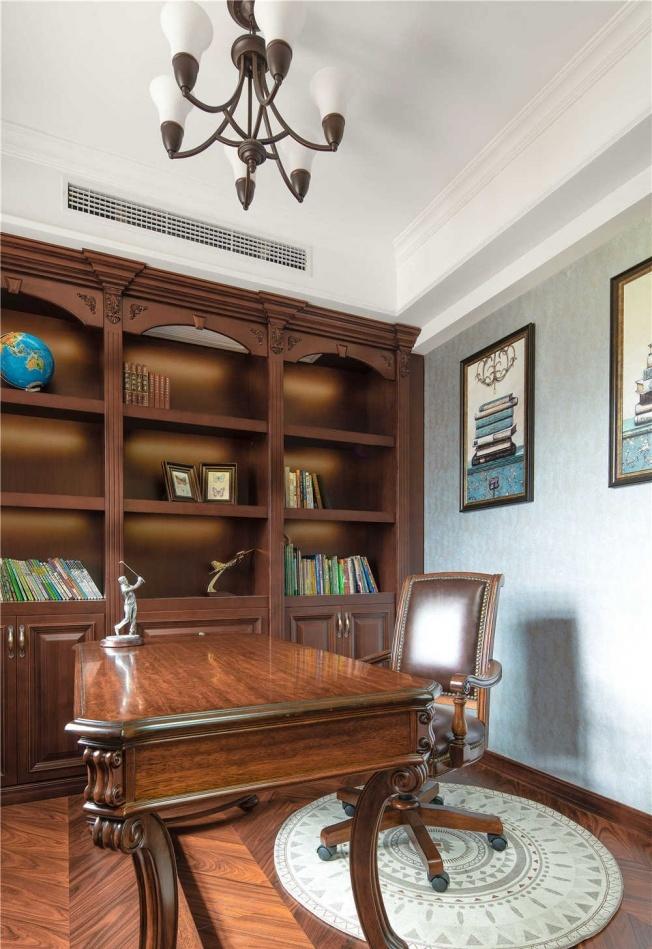 美式木色家居,温馨舒适生活空间-11