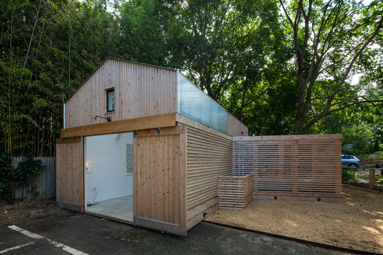 微型谷仓变艺术工作室，设计巧妙融入自然-6