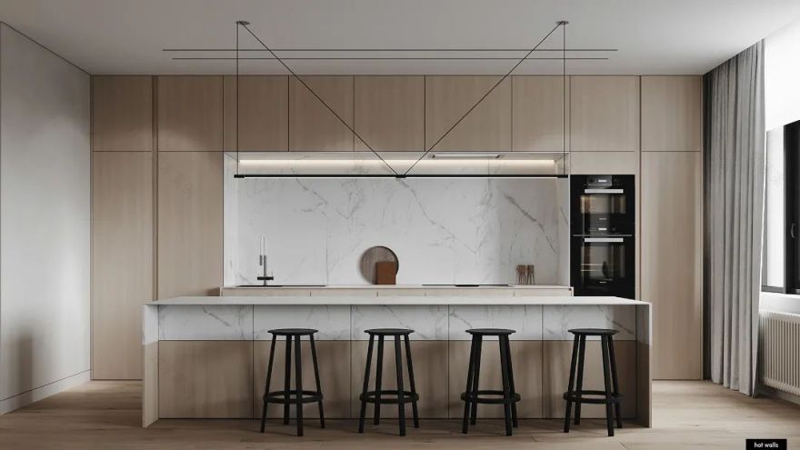 多款式岛台设计,厨房C位-18