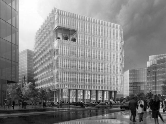 美国驻英国大使馆新馆建筑项目丨英国伦敦-22