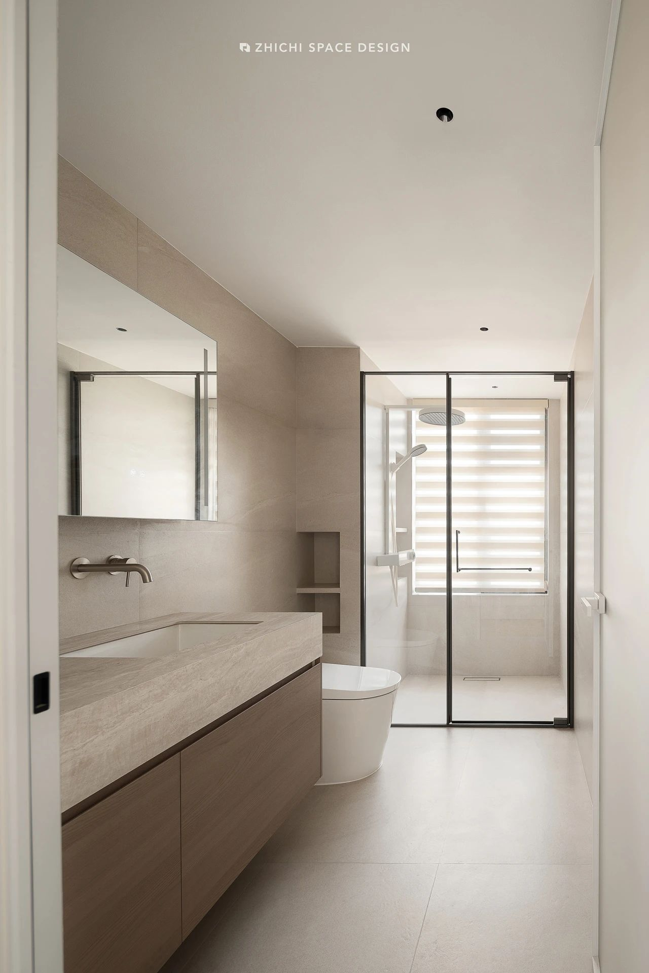 湖北中交越秀知园 128㎡温柔质感丨中国湖北丨武汉咫尺空间设计-25