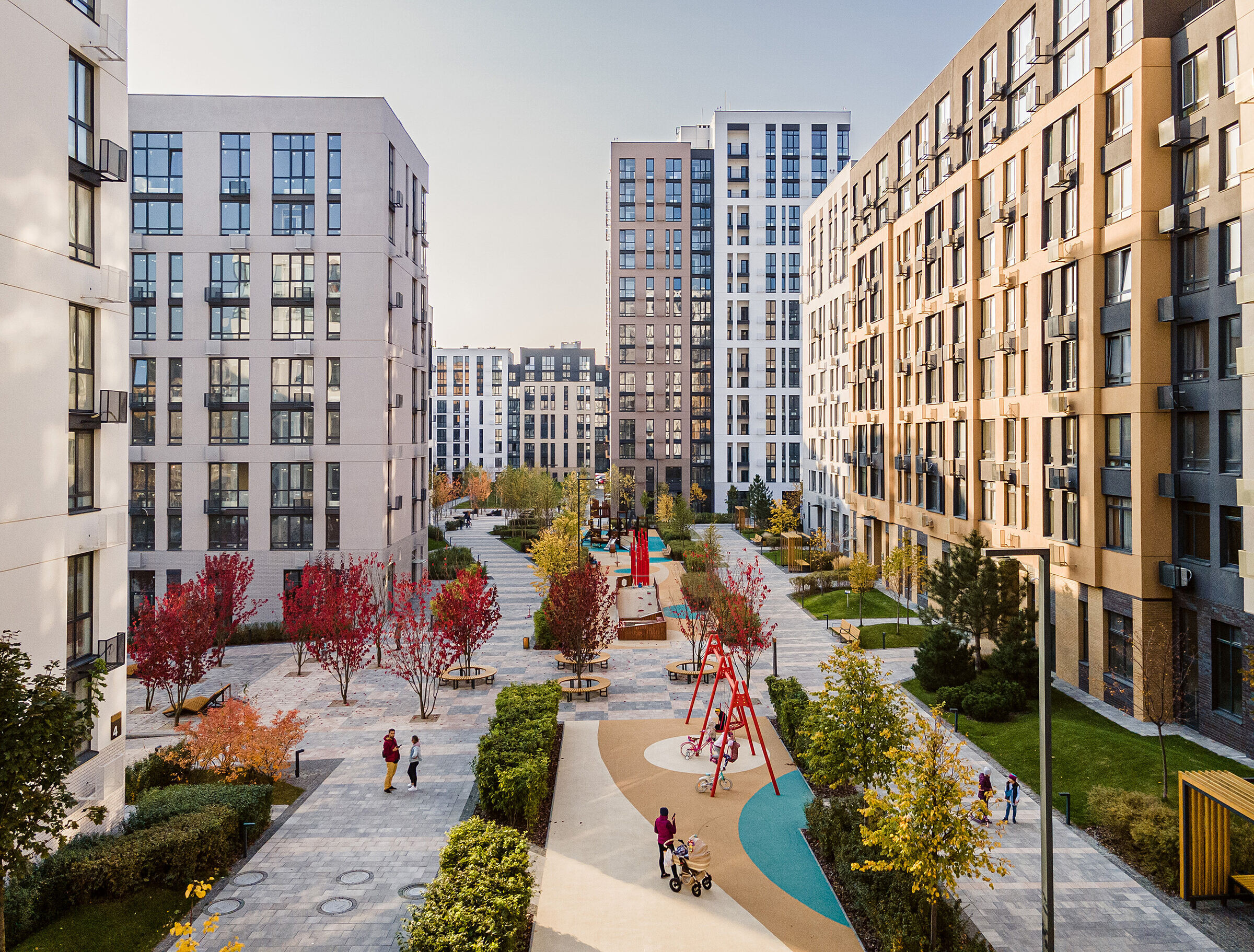 乌克兰基辅 Fayna Town 住宅区创新设计丨Archimatika-26