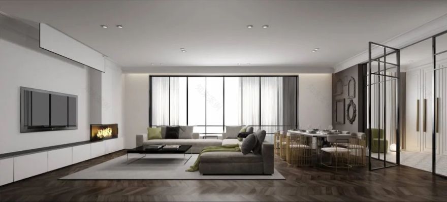 横厅户型的 N 种设计方案-0