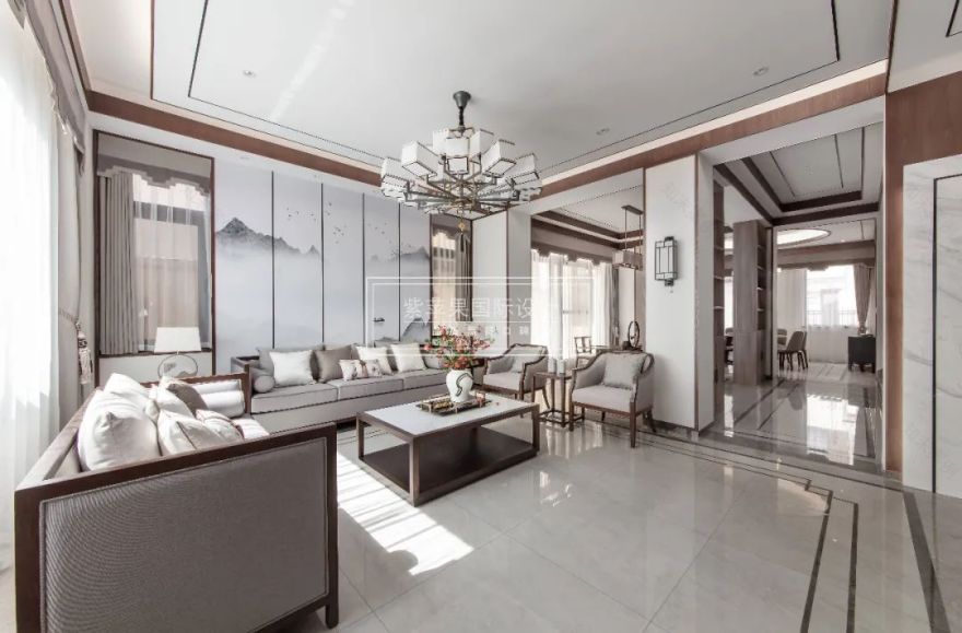 乡鸭湖新中式家居 | 罗智大师的含蓄温柔之作-23