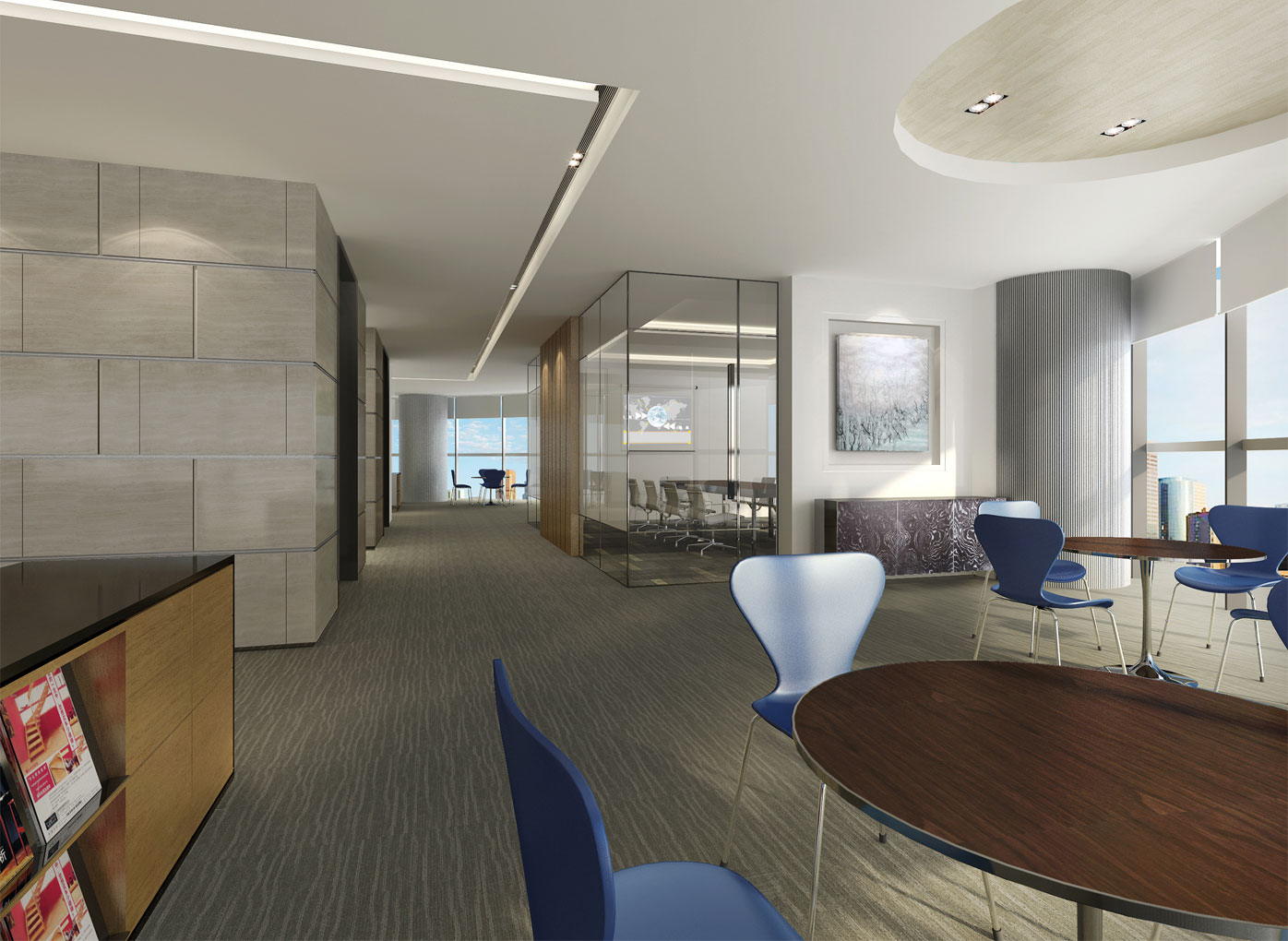 HBA  中国银川马斯特5A甲级办公楼-5